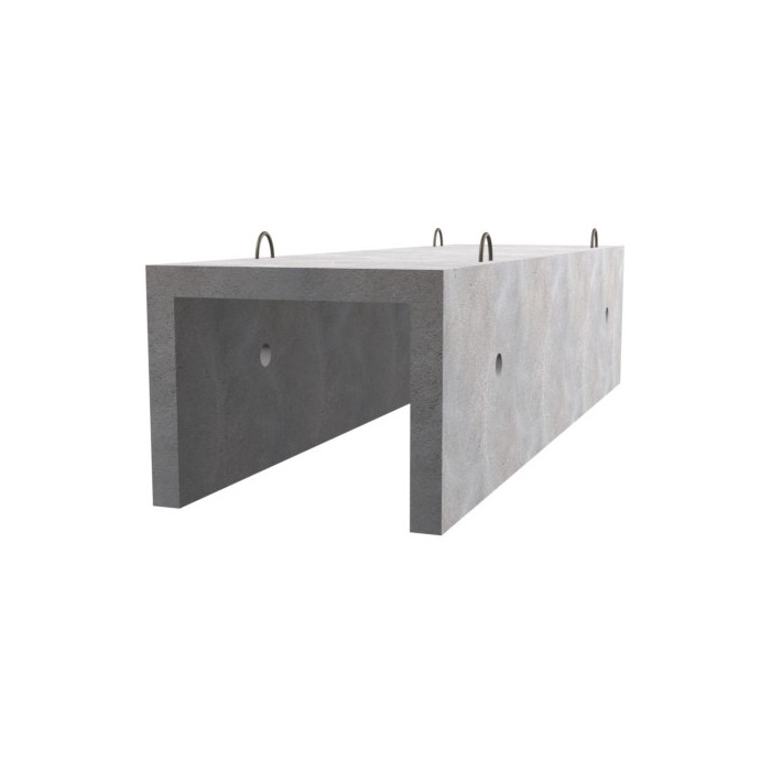 Лоток теплотрасс Л 23д-8